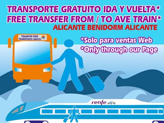 Do you know our FREE Shuttle? Magic Cristal Park Hotel Benidorm Do you know our FREE Shuttle? Magic Cristal Park Hotel Benidorm