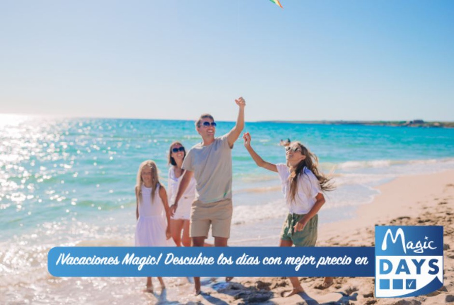 Take advantage of the special Magic Days prices! Up to -30% discount Magic Cristal Park Hotel Benidorm