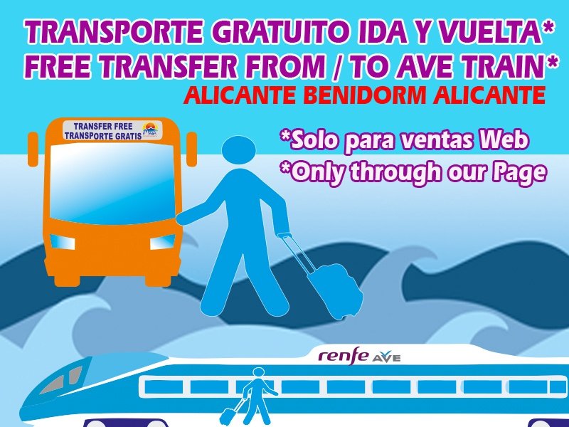 Do you know our FREE Shuttle? Magic Cristal Park Hotel Benidorm Do you know our FREE Shuttle? Magic Cristal Park Hotel Benidorm